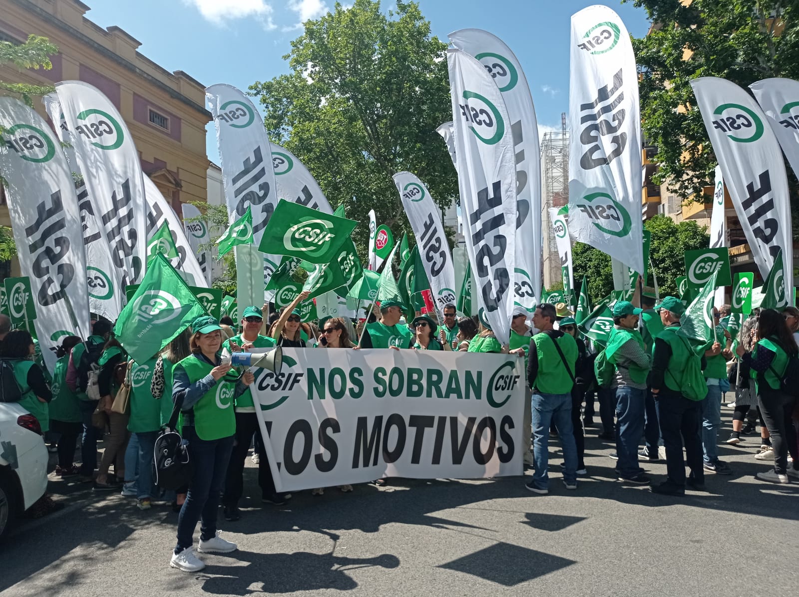 Concentración CSIF A en Sevilla